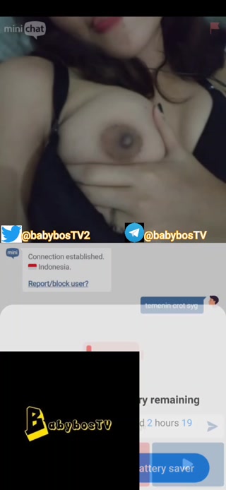 Ometv Bh Hitam tobrut menggoda