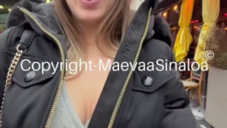 Maevaa Sinaloa POV Blowjob and Steamy Fuck in a Pornhub Shirt
