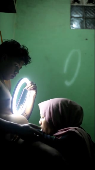Disepong Jilbab Binor