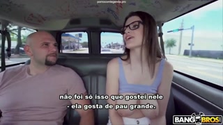 Nerd De Livros Foi Fodida Na Van