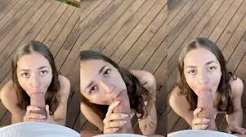 Wendy0501 - Performing An Outdoor Blowjob